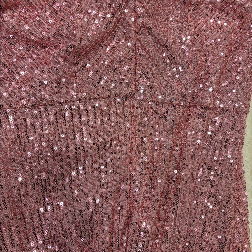 Haute Monde Coral Strapless Dress - Picture 4 of 8